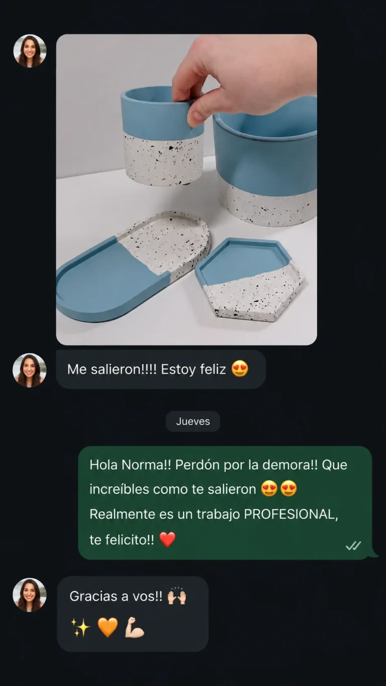 "Me salieron!!!!! Estoy feliz 😍"