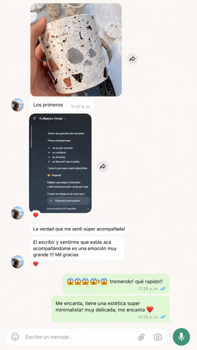 "La verdad que me sentí super acompañada!"